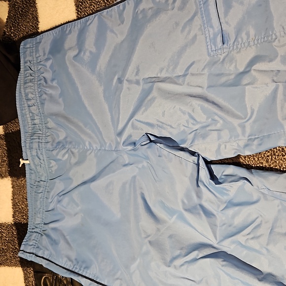 Pair of 90s blue Nike splash pants - Picture 3 of 4